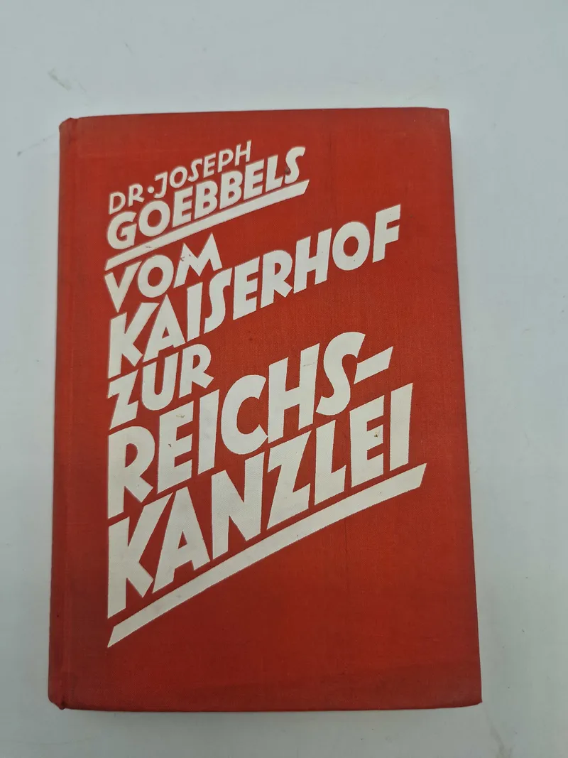 Original bog - Vom kaiserhof zur Reichkanzlei
