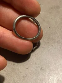 Fingerringe/spinningringe - sterlingsølv(?)