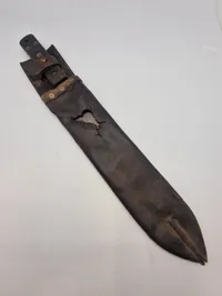 Original engelsk militær machete - godt stemplet med broad arrow og årstal