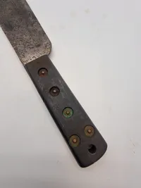 Original engelsk militær machete - godt stemplet med broad arrow og årstal