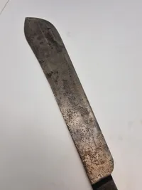 Original engelsk militær machete - godt stemplet med broad arrow og årstal