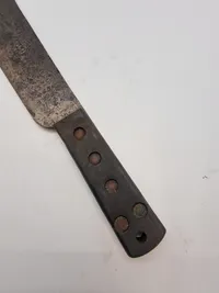 Original engelsk militær machete - godt stemplet med broad arrow og årstal