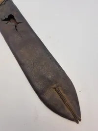 Original engelsk militær machete - godt stemplet med broad arrow og årstal