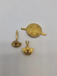 Samling pins og knapper - militære mm.