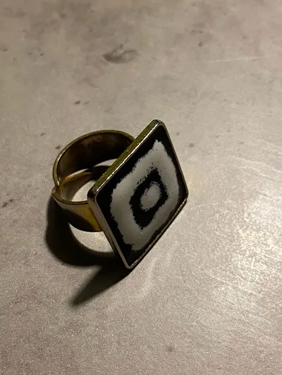 Forgyldt fingerring
