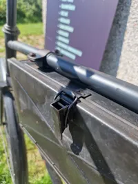 Sjælden original tysk truppenfahrad fra ww2 med tilhørende kasse mm. efterladt af tyskerne på Beldringe lufthavn Odense, 2 invendige gear