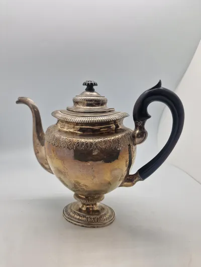 Kande af 830 sølv fra år ca 1810 vægt 470 gram