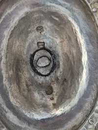 Kande af 830 sølv fra år ca 1810 vægt 470 gram
