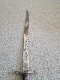 Original spansk Mauser model 1893 bajonet