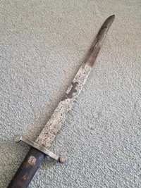 Original spansk Mauser model 1893 bajonet