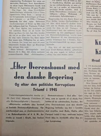 To originale eksemplarer af Revision som blandt andet var kendt for at støtte tidligere frikorps Danmark soldater