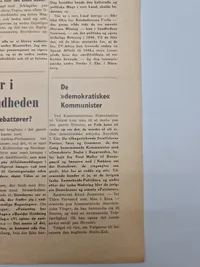 To originale eksemplarer af Revision som blandt andet var kendt for at støtte tidligere frikorps Danmark soldater