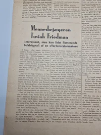To originale eksemplarer af Revision som blandt andet var kendt for at støtte tidligere frikorps Danmark soldater