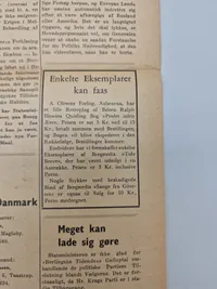 To originale eksemplarer af Revision som blandt andet var kendt for at støtte tidligere frikorps Danmark soldater