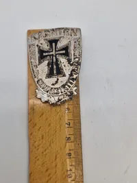 Originalt tysk badge fra Waffen-SS veteran træf