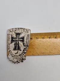 Originalt tysk badge fra Waffen-SS veteran træf