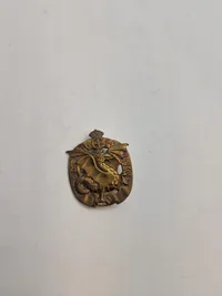 Samling danske regimentsmærker mm.