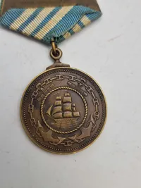 Russian Medal of the Grand commander of the NAVY of Admiral Nakhimov -  vanvittig god Postwar