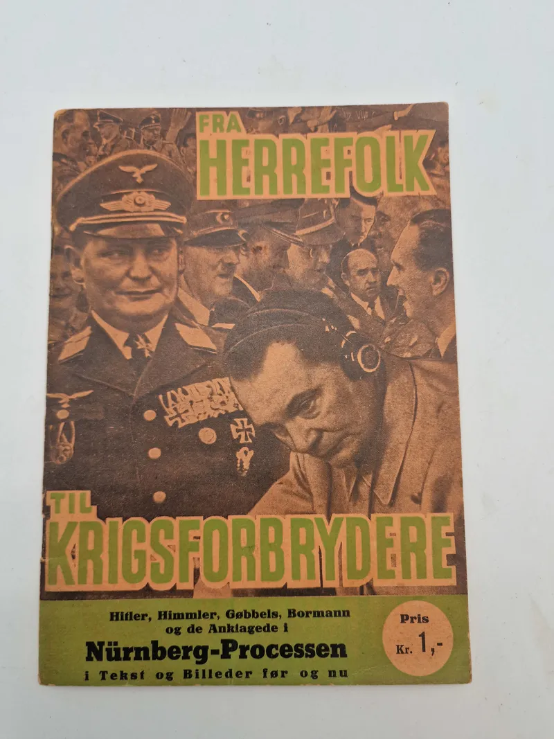 Originalt hæfte - Fra Herrefolk til krigsforbrydere