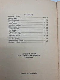 Originalt hæfte - Fra Herrefolk til krigsforbrydere