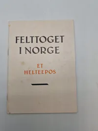 Originalt hæfte - Felttoget i Norge