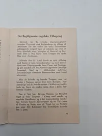 Originalt hæfte - Felttoget i Norge