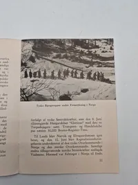 Originalt hæfte - Felttoget i Norge