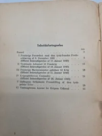 Originalt hæfte - Frankrigs ansvar