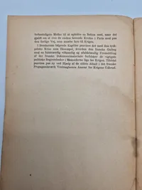 Originalt hæfte - Frankrigs ansvar