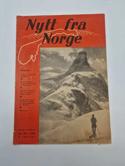 Originalt hæfte - Nytt fra Norge WW2