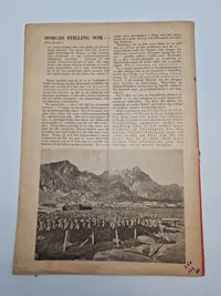 Originalt hæfte - Nytt fra Norge WW2