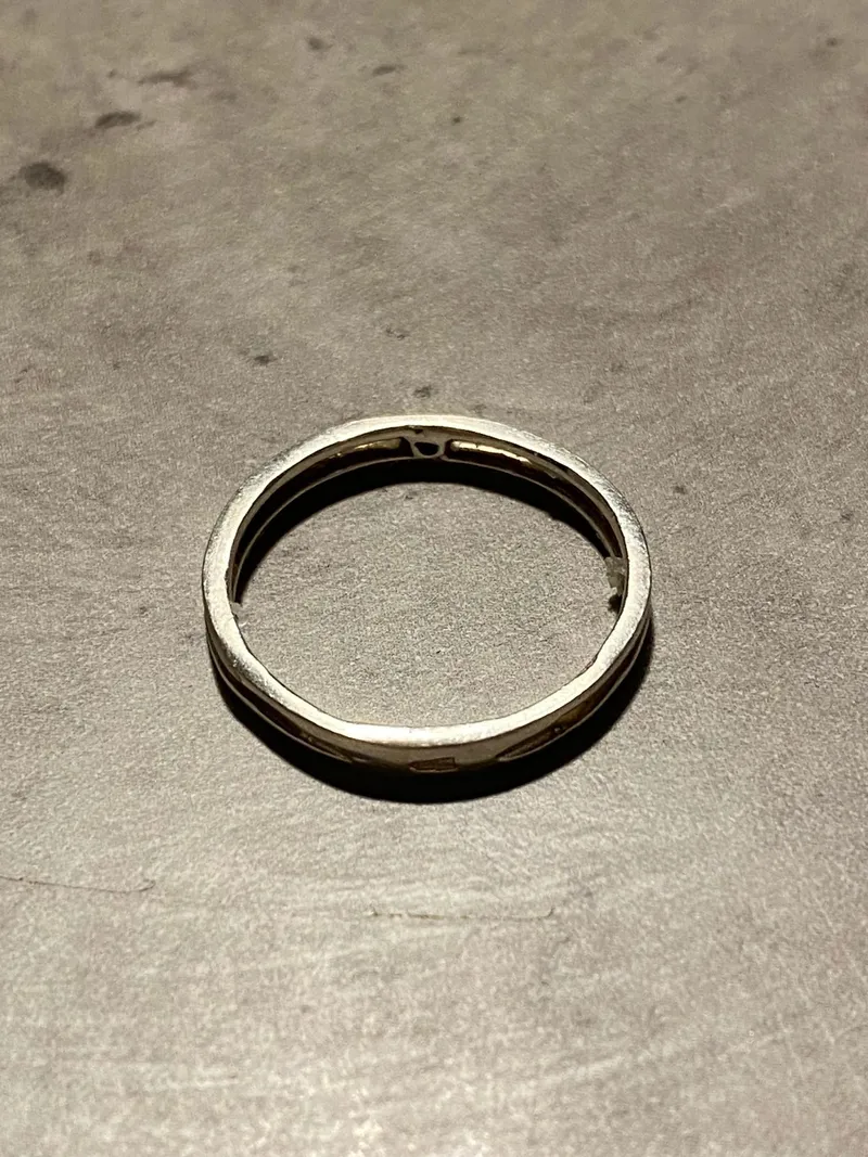 Fingerring af sterlingsølv