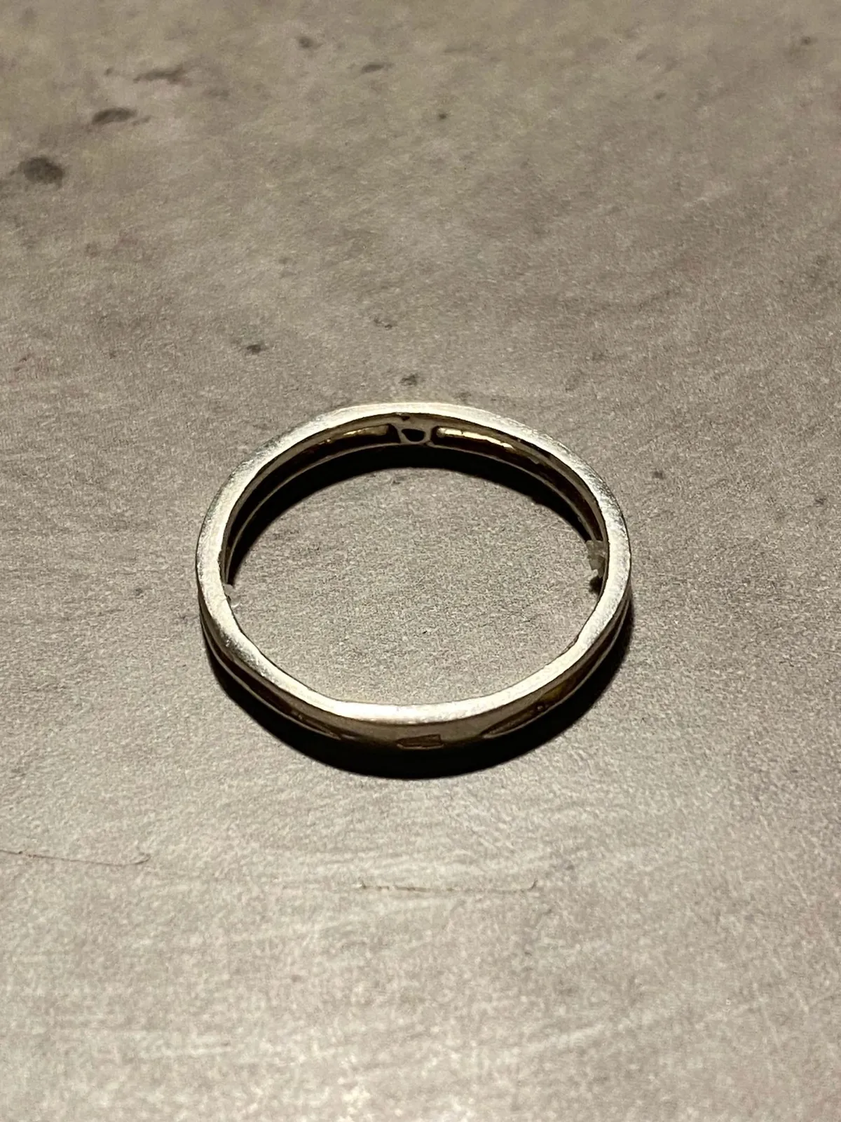 Fingerring af sterlingsølv