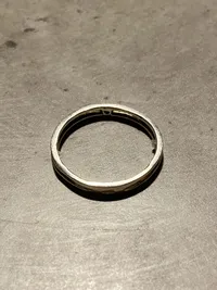 Fingerring af sterlingsølv