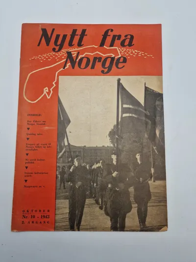 Originalt hæfte - Nytt fra Norge WW2