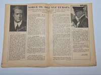 Originalt hæfte - Nytt fra Norge WW2