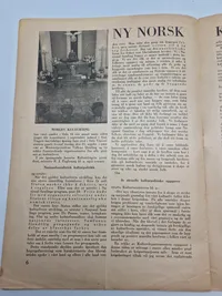 Originalt hæfte - Nytt fra Norge WW2
