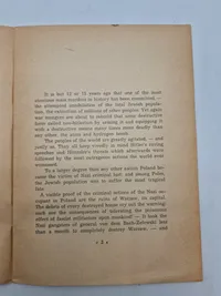 The extermination and the resistance of the polish jews during the period 1939-1944
