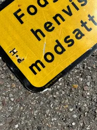 Originalt Skilt