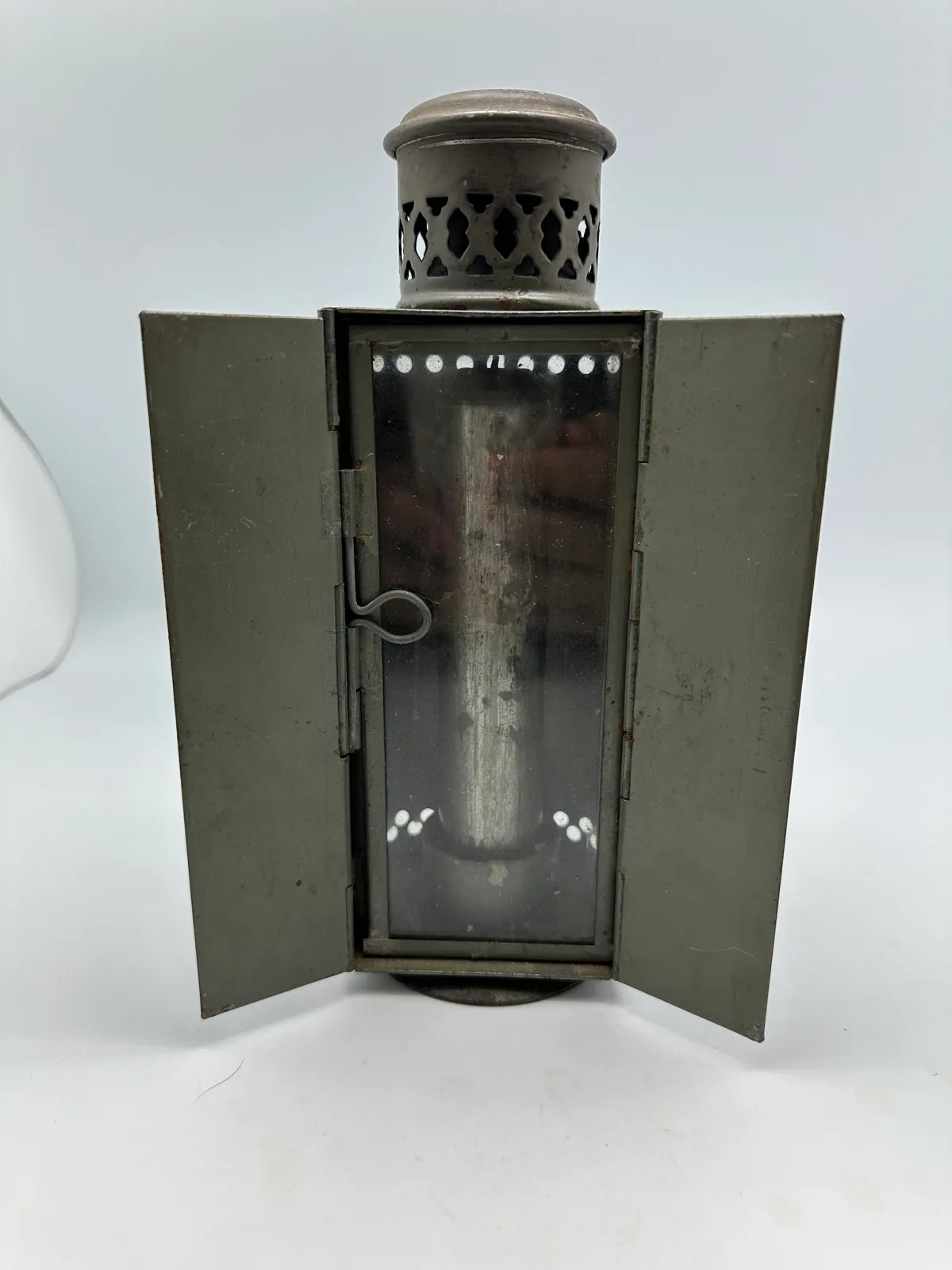 Original Tysk WW1 officers skyttegravs lampe