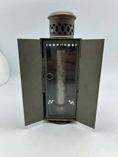 Original Tysk WW1 officers skyttegravs lampe