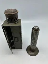 Original Tysk WW1 officers skyttegravs lampe
