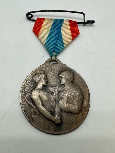 Original Fransk WW1 medalje