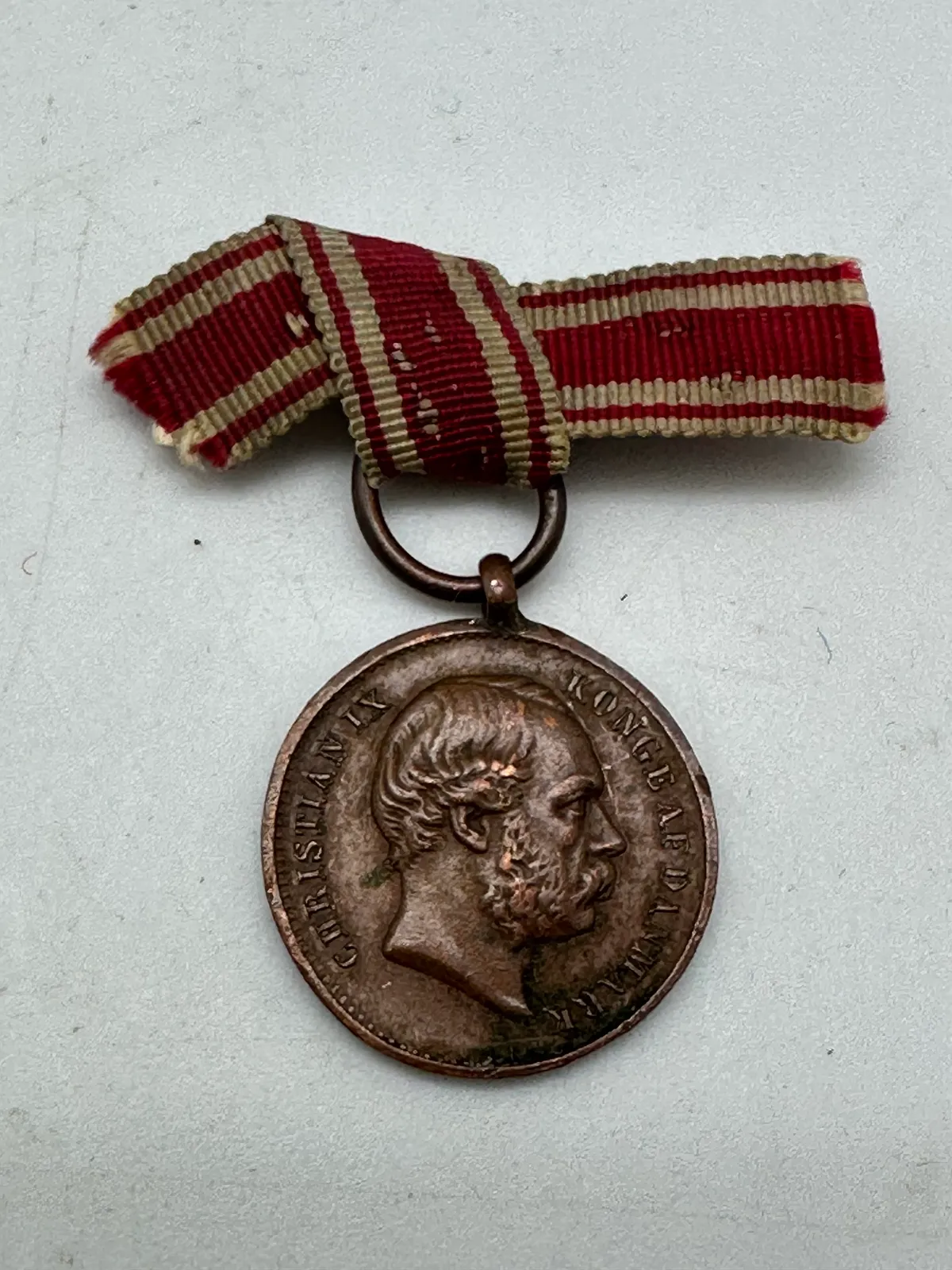 original sjælden 1864 miniature medalje