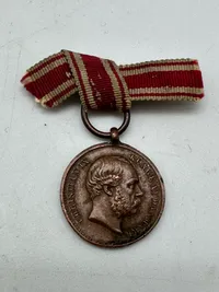 original sjælden 1864 miniature medalje