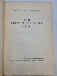 Original bog - Der Dritte Wirtschaftskrieg