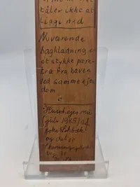 Originalt 18-tals Termometer, fra Skerningegårdsvej 31, Vester Skerninge Fyn