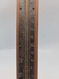 Originalt 18-tals Termometer, fra Skerningegårdsvej 31, Vester Skerninge Fyn