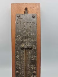 Originalt 18-tals Termometer, fra Skerningegårdsvej 31, Vester Skerninge Fyn