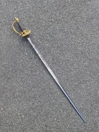 Original dansk 1800 tals kårde